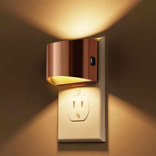 Miniatura 12 de L LOHAS LED - Luces nocturnas enchufables en la pared con 3CCT ajustable (1600K/3000K/5000K), luz nocturna de 1W enchufable en la pared, sensor