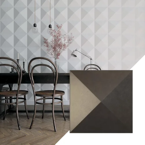 Miniatura 8 de Ekena Millwork 11 7/8 pulgadas de ancho x 11 7/8 pulgadas de alto Sellek EnduraWall Decorativo Panel de pared 3D, dorado