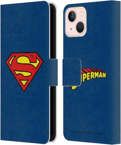 Miniatura 97 de Head Case Designs Funda de piel con licencia oficial de Superman DC Comics con logotipos negros y rojos compatible con Apple iPhone 11