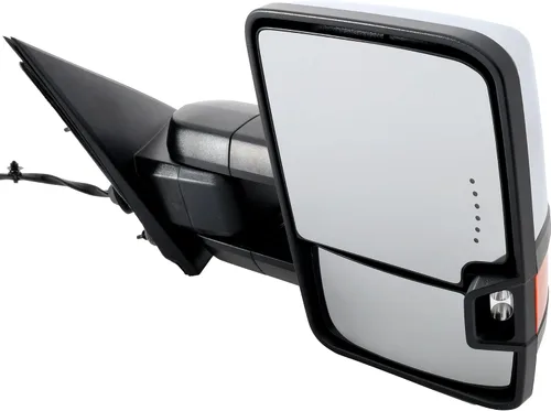 Miniatura 71 de Kool Vue - Espejo calefactable izquierdo para Chevrolet Silverado 1500 GMC Sierra 1500 2007-2013 plegable eléctrico con luz de señal y lámpara
