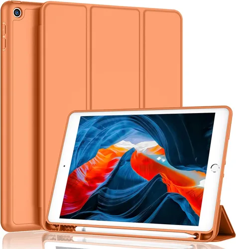 Miniatura 11 de iMieet - Funda para iPad de 9ª generación 2021/iPad de 8ª generación 2020 de 10.2 pulgadas con soporte para lápices, funda para iPad de 7ª