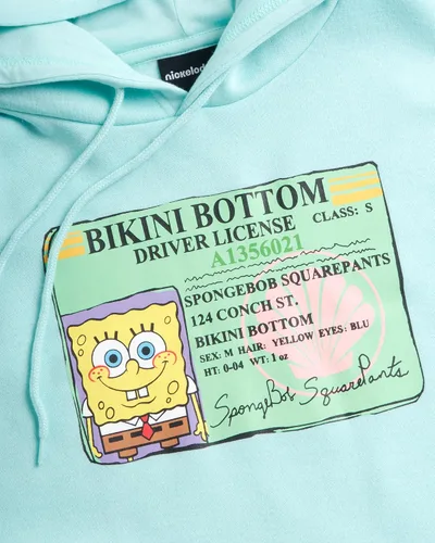 Miniatura 3 de Nickelodeon Mens SpongeBob and Patrick Fleece Sweatshirt Men and Womens Unisex Pullover Hoodie (Size S-XL)