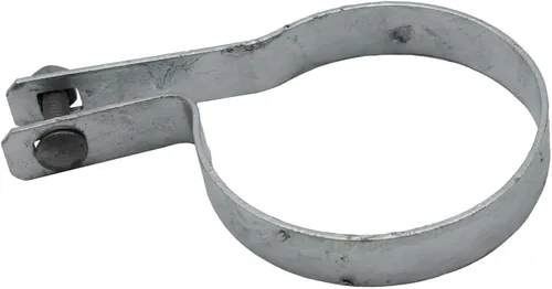 Miniatura 11 de Jake Sales Banda de tensión de 1-7/8 pulgadas para valla de eslabones de cadena – Uso para poste de 1-7/8 pulgadas de diámetro exterior – Banda