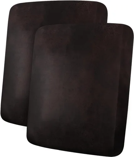 Miniatura 119 de ANARACHON Fundas de cojín de sofá con aspecto de cuero, juego de fundas de asiento de sofá, protector de muebles para sillón seccional, sofá biplaza