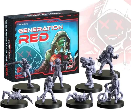 Miniatura 7 de Monster Fight Club Cyberpunk Red Combat Zone Miniatures: Edgerunners 2 Starter Gang