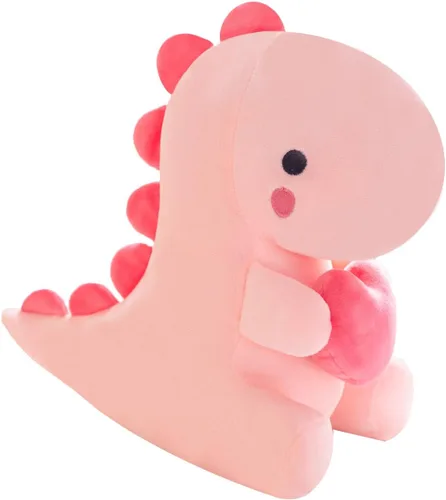 Miniatura 16 de Peluche de dinosaurio de peluche, juguetes lindos de anime, almohada suave de dinosaurio de anime, regalo para niños y niñas, color azul, 10.8 C-blue
