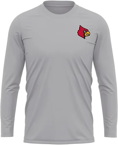 Miniatura 315 de Camisa deportiva de manga larga oficial de la NCAA Collegiate para hombre, con logotipo en el pecho izquierdo, colección Athletic Heather