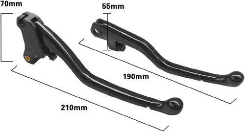 Miniatura 2 de KaftKO Palanca de freno de embrague de motocicleta, para BMW F900R F900XR 2020 2021 F750GS F850GS 2018-2021 F-750 850 F850 GS F900 R/XR Palancas