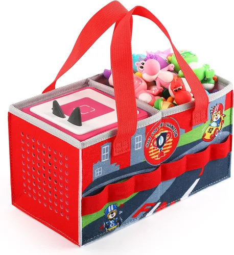 Estuche de transporte para Tonies Starter Set y bolsa de almacenamiento para figura Tonies, bolsa de mano al aire libre para Toniebox 2 Reproductor