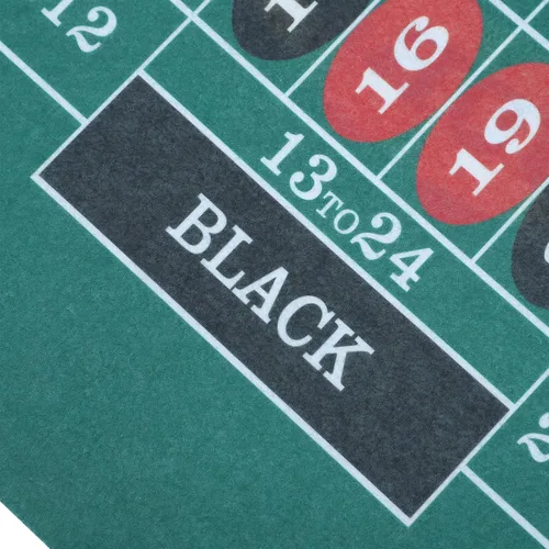 Miniatura 3 de MERRYHAPY Double-Sided Waterproof Poker Table Mat with Felt Surface Foldable Portable Game Pad for Family Gatherings Theme Parties Poker Night and