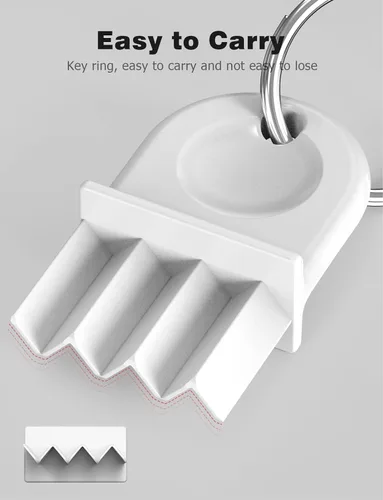 Miniatura 4 de Mellbree - Llave dispensadora de toallas de papel, paquete de 5 llaves dispensadoras de papel higiénico, reemplazo universal
