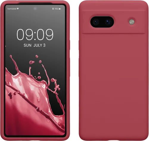 Miniatura 90 de kwmobile Funda Compatible con Google Pixel 6 Pro - Funda de Teléfono de Silicona TPU con Acabado Suave - Azul Caribe