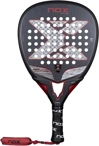 Pala de pádel Future Attack 12K Alum NFA Edition | Pala de Padel en forma de diamante | Cara de carbono de alumbre de 12 quilates, núcleo EV50 y