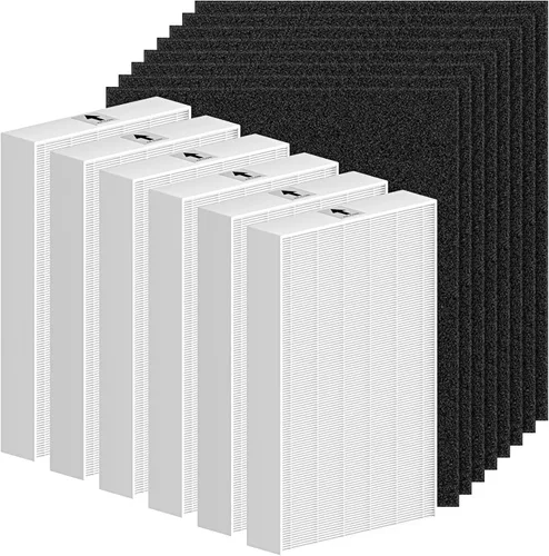 Filtro HEPA HPA300 de repuesto compatible con purificador de aire Honeywell serie HPA300, HPA300, HPA304, HPA8350, HPA300VP, HPA3300b, HPA5300,