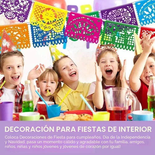 Miniatura 6 de Asoulin 5 pancartas de fiesta mexicana, decoración de fiesta del Cinco de Mayo, decoración de fiesta temática mexicana, pancarta de 5 de mayo, papel
