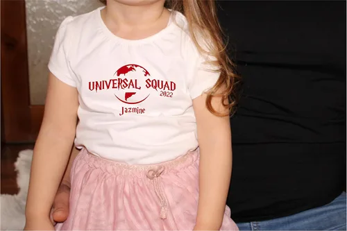 Miniatura 4 de SEC Apparel Parches universales de vinilo para planchar en las vacaciones familiares para camisetas, tela y ropa (vacaciones universales 1)