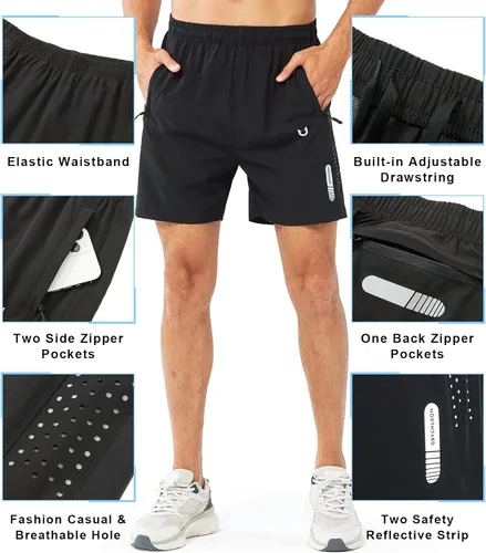 Miniatura 289 de NORTHYARD - Pantalones cortos deportivos para correr para hombres, ligeros, de secado rápido, 7, 5 o 9 pulgadas, para senderismo, deportes, gimnasio