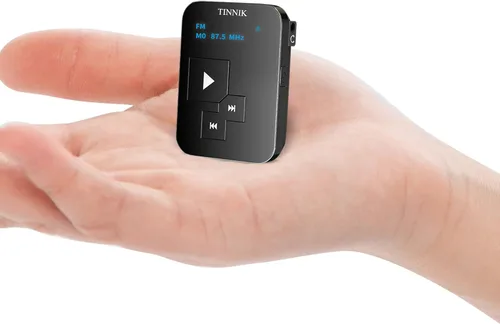 Radio AM FM SW Mini: Peso 0.95oz (27 gramos), Tamaño de Reloj, Recargable por USB, Radio de Bolsillo Personal, Pantalla OLED, Sintonización Digital