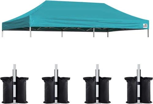 Miniatura 13 de Eurmax USA toldo desplegable de repuesto, cubierta superior para tienda de campaña, armado instantáneo, solo la cubierta superior, 4 bolsas