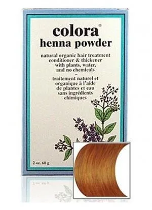 Miniatura 3 de Polvo de henna natural para teñir el cabello (oro albaricoque, 2 onzas), fabricado con ingredientes orgánicos, sin productos químicos sintéticos
