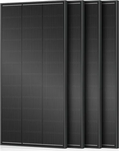 Miniatura 14 de Panel Solar de 18BB 100 Vatios, Panel Solar N-Type de 12V 100W, Módulos PV Monocristalinos de Alta Eficiencia del 25% para RV, Marino, Techo
