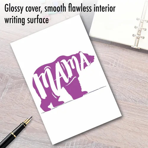 Miniatura 3 de NobleWorks - Felicitaciones por tu nueva tarjeta de felicitación para bebé (madre) con sobre de 5 x 7 pulgadas (1 tarjeta) Mama Bear C3462CGG