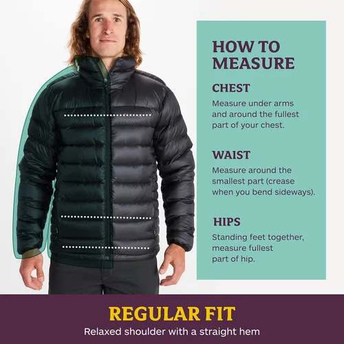 Miniatura 6 de MARMOT Chaqueta Zeus para Hombre - Relleno de 700, Aislante, Resistente al Agua, Puffer Ligero
