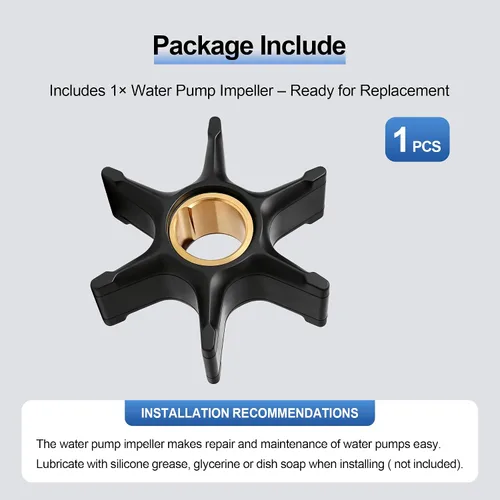 Miniatura 5 de MARKGOO Kit de impulsor de bomba de agua 5001593 para Evinrude Johnson OMC fuera de borda 85-300 HP Motor de barco Piezas de repuesto 435821 777816