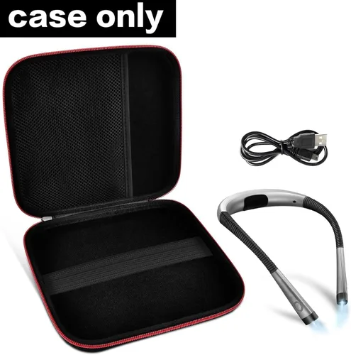 Miniatura 2 de Funda compatible con Glocusent/ para Vekkia/ para LITOM/para LEDGLE/ para TAKKUI/ para TSINGREE Luz de lectura LED para el cuello Luz de libro