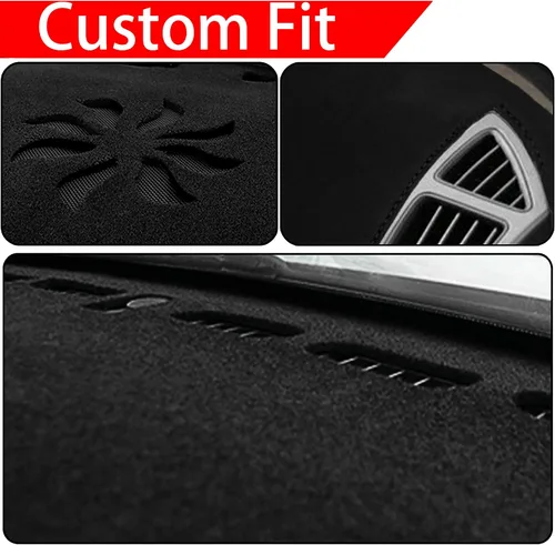 Miniatura 3 de para Hyundai Sonata 2011 2012 2013 2014 Funda para salpicadero, Funda para consola central, Alfombrilla para salpicadero, Protector de alfombra
