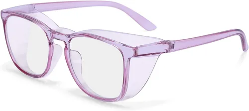 Miniatura 20 de Gafas de seguridad anti niebla para mujeres y hombres, TR90, lentes de bloqueo de luz azul, transparentes, antiarañazos, protección UV, marco
