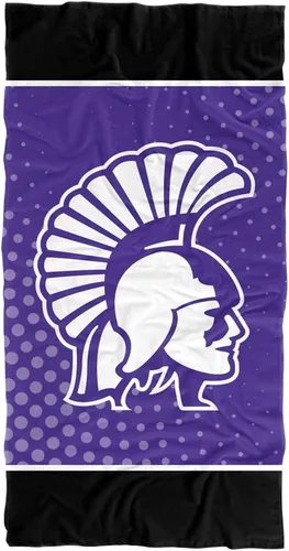 Miniatura 11 de LOGOVISION Manta Abilene Christian University, 30x60 Logo Dots CottonFront/PolyBackBeachTowel