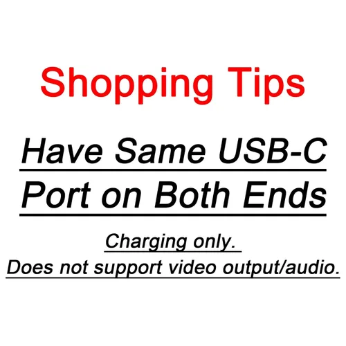 Miniatura 2 de Cables USB C a USB C de 60 W (paquete de 2 de 6.6 pies), cable tipo C a tipo C, cable de carga rápida compatible con iPhone 15, MacBook Pro/Air