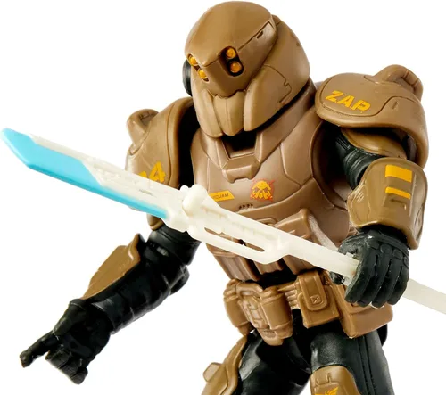 Miniatura 3 de Mattel Disney y Pixar Lightyear - Juego de figuras de acción y accesorios, ZAP Commander Marquam con lanza, coleccionable de 5 pulgadas con 12