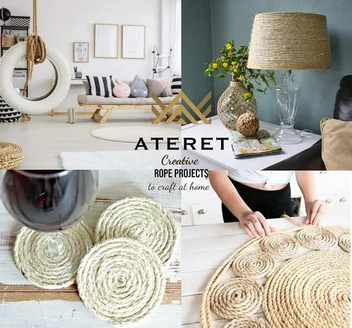 Miniatura 4 de ATERET Cuerda de sisal I Cuerda de sisal trenzada de fibra natural I 3/4 pulgadas x 600 pies, cuerda multiusos, ligera, resistente a la intemperie
