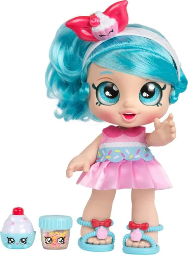 Miniatura 16 de Kindi Kids Aromática Sisters Pawsome Royal Family - Muñeca de Juego Preescolar de 10": Tiara Sparkles, Baby Kindi de 6.5": Teenie Tiara, y Kindi