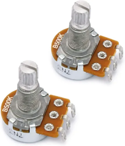 Miniatura 6 de Alpha Pots Log A250k Potenciómetro de audio de volumen Electrónica para guitarra eléctrica o bajo (más grande A250k)