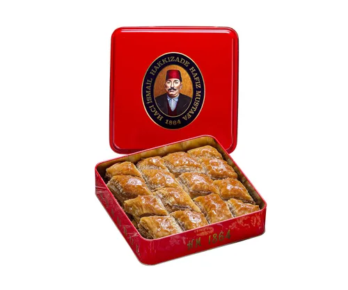 Miniatura 28 de Hafiz Mustafa 1864 Istanbul Baklava - Caja de pastelería - Bocadillos de postre de Baklava horneados hechos de hojas de masa filo fresca, pistacho