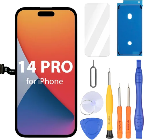 Miniatura 13 de Ayake Reemplazo de pantalla para iPhone 13 Pro Max, pantalla LCD FHD de 6.7 pulgadas y pantalla digitalizadora táctil, tono real programable, restos