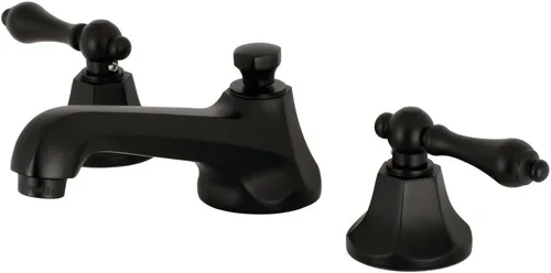 Miniatura 8 de Kingston Brass KS4463AL Grifo de baño extendido de 8 pulgadas, latón antiguo
