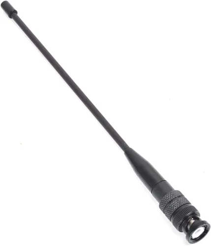 Miniatura 7 de HYS Antena telescópica de doble banda/varilla suave VHF/UHF BNC (8 pulgadas) - (14 pulgadas) 2M/70CM Antena para Vertex HR146, HX300, HX320, HX400