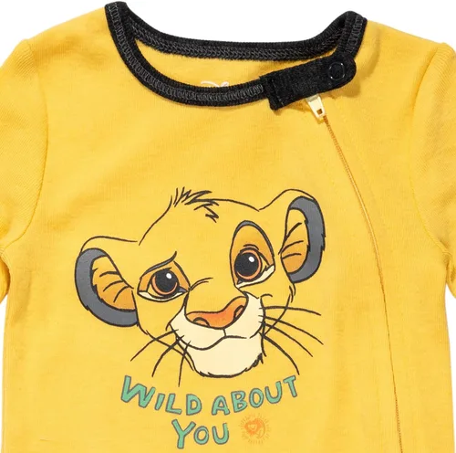 Miniatura 4 de Disney Winnie The Pooh Lion King Monsters Inc. Pixar Toy Story - Paquete de 2 overoles Sleep N' Play para recién nacidos hasta bebés