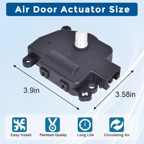 Miniatura 4 de 604-029 Actuador de puerta de aire HVAC, palancas de puerta mezcladora del calentador Compatible con Chrysler 200 Dodge Durango Journey Jeep Compass