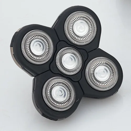 Miniatura 2 de Cabezas de repuesto para afeitadoras eléctricas para hombre, 5 en 1, cabeza de recortadora de cuchilla lavable flotante alternativa reemplazable