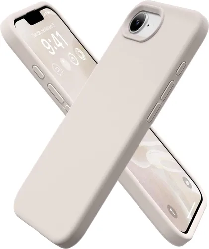 Miniatura 49 de GolbinBox Funda magnética para iPhone 17, compatible con MagSafe, cubierta de silicona integrada para control de cámara, funda de silicona líquida a