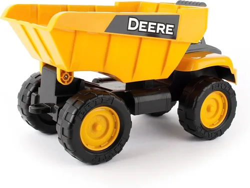 Miniatura 2 de TOMY John Deere Big Scoop - Camión volquete de juguete con cama basculante – 15 pulgadas – Juguetes de caja de arena para exteriores – Juguetes