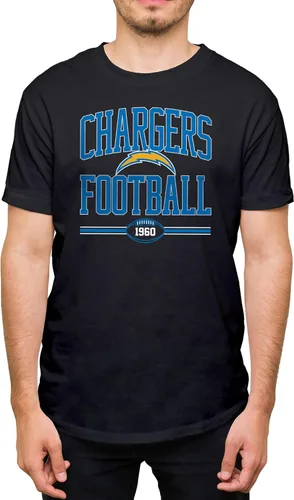 Miniatura 16 de Hybrid Sports NFL Football Arch - Officially Licensed Adult Short Sleeve Fan Tee for Men and Women