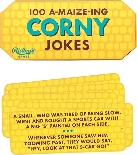 Miniatura 6 de Ridley's 100 tarjetas de broma con queso individuales – Incluye 100 chistes para niños y adultos, chistes divertidos para diversión familiar – Es