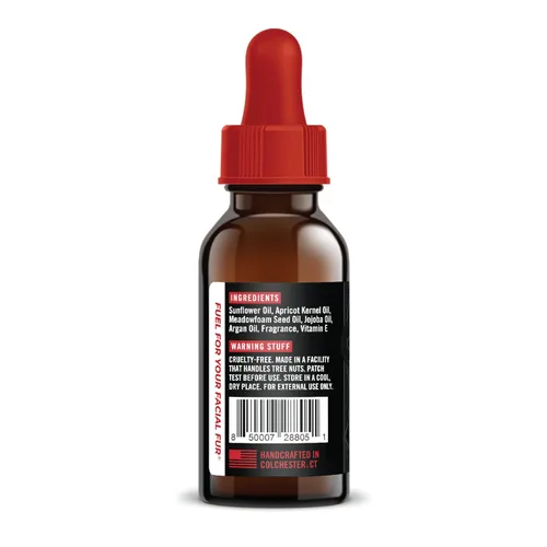 Miniatura 3 de Beard Octane Aceite para barba para hombres – Barbería (Barbershop Colonia) – Suaviza y acondiciona las barbas secas con argán y jojoba – 1 oz