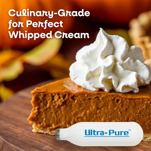 Miniatura 4 de CreamRight Ultra-Purewhip - Cargador de crema batida Cartuchos de crema batida de acero inoxidable duraderos aprobados por el chef de 0.28 oz